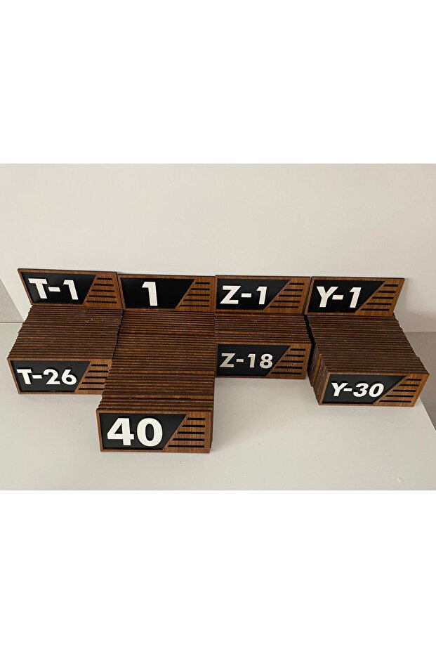 Ahşap Kapı Numaralığı - 4