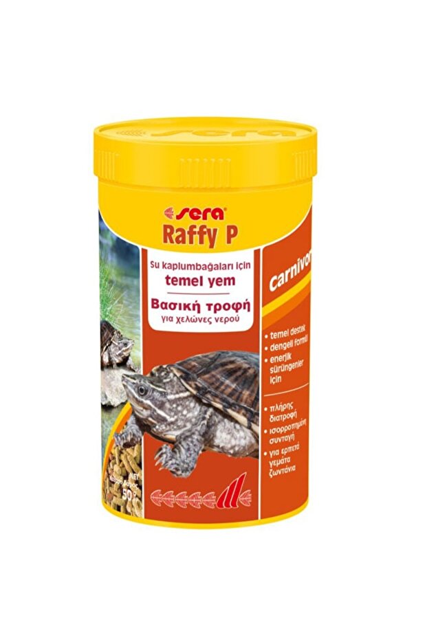 Raffy P Su Kaplumbağası Yemi 250 ml 50 gr - 1