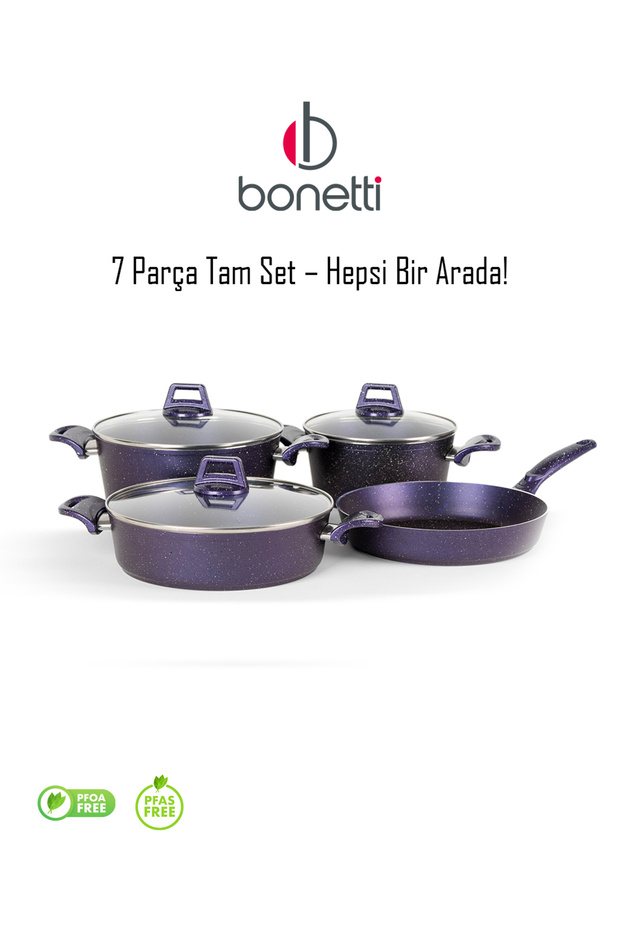 7 Parça Granit Tencere Seti - 3