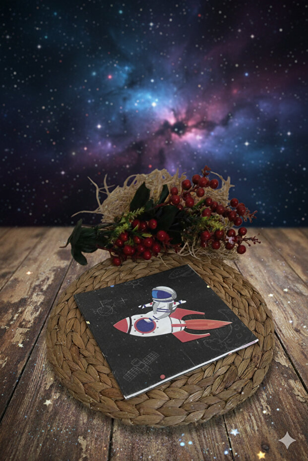 Space Astronaut Themed Paper Napkin 33X33 CM 16 PCS