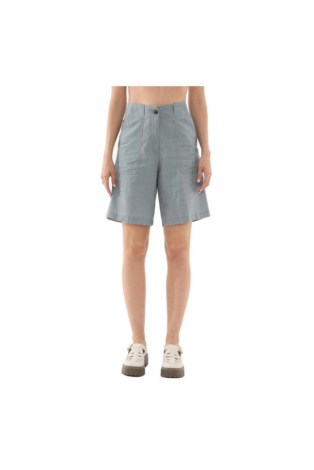 B0A67Qq7581-R Timberland Linen Bermuda Women's Shorts and Capri Green
