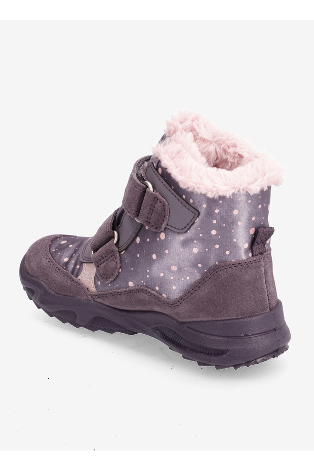 Lila Kız Bebek Gore-Tex Süet + Tekstil Bot GLACIER 1-009226-8510-1 - 3