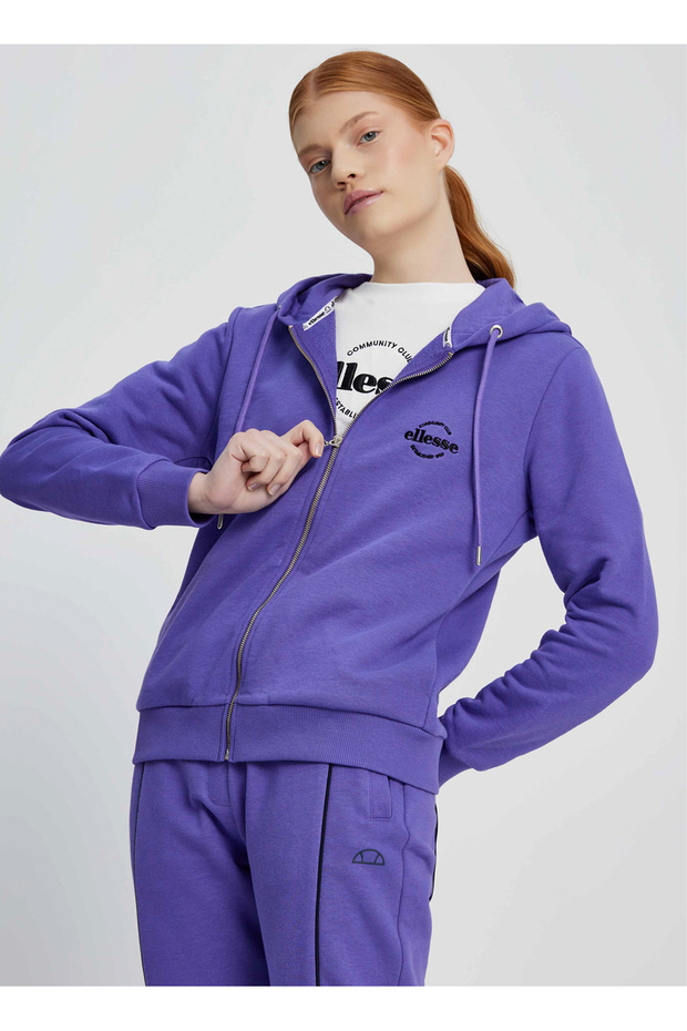 Kadın Kapüşonlu Sweatshirt EF038-PR - 3