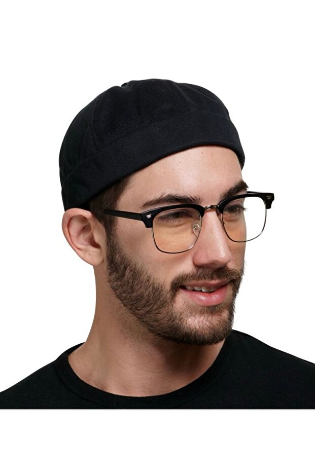 Unisex Basic Sipersiz Docker Şapka - 4