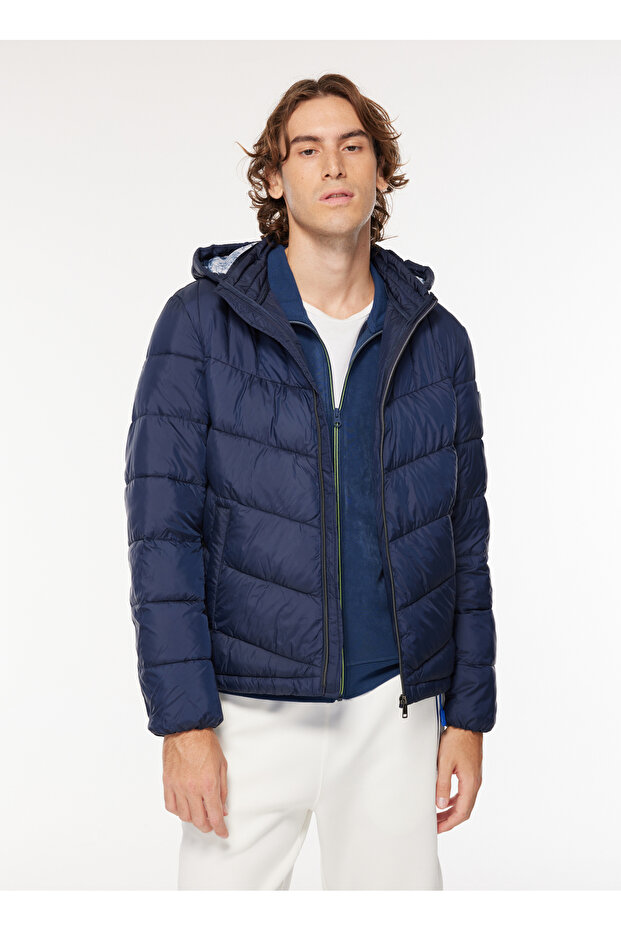 Lacivert Erkek Mont SUPER LIGHT PUFFA JA - RECYCLED LIG - 2
