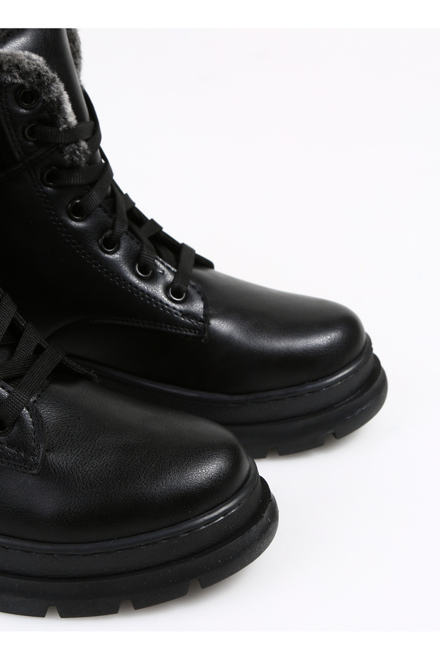 Siyah Kadın Bot CINORAS - 5