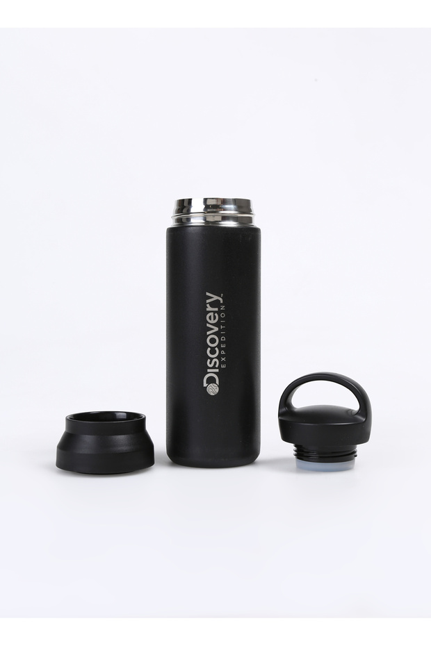 Paslanmaz Çelik Termos Siyah 500 ml - 2