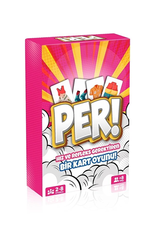 Per Kart Oyunu Kutu Oyunu Arkadaş Aile Oyunu - 1