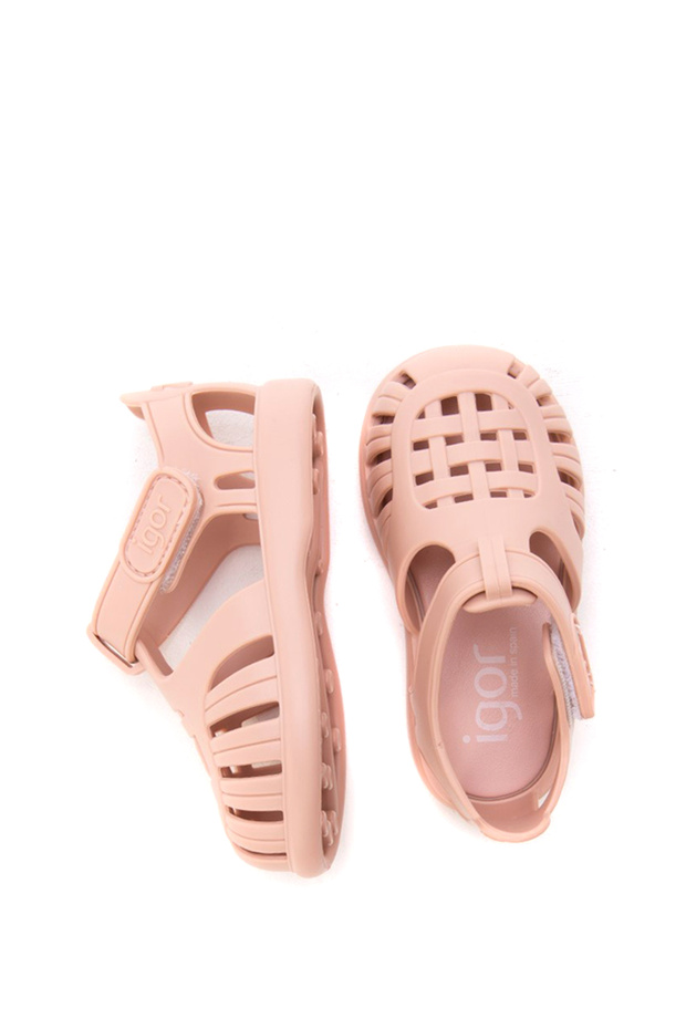 Pudra Bebek Sandalet S10271 TOBBY SOLID - 4