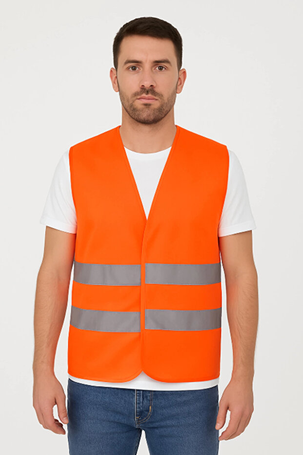 سترة GALANTHUS HI-VIS سترة أمان عاكسة للضوء لسلامة العمل