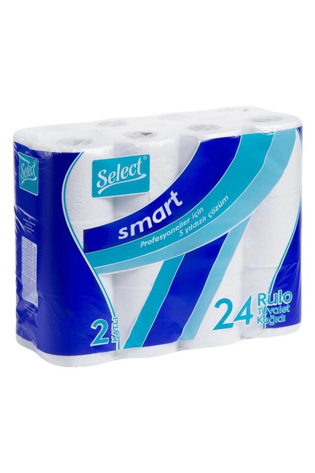 Smart Tuvalet Kağıdı Çift katlı 140 Yaprak 17.5 m - 24 Adet - 2