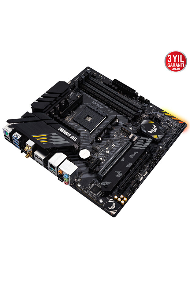 TUF GAMING B650M-PLUS WIFI B650 DDR5 (Vga Yok) GLan 2.5G mATX HD DP US3 M2 TYP-C WIFI BT AM5 AM - 3