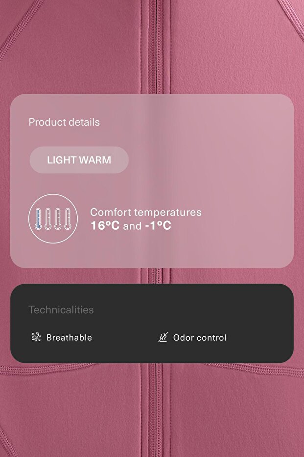 Hafif Sıcak Dikişli Teknik Ceket - 5