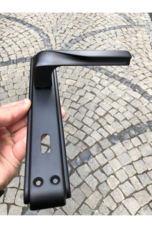 Sofuoğlu Lüx Noyan Aynalı Kapı Kolu ( Oda ) Mat Siyah - 6