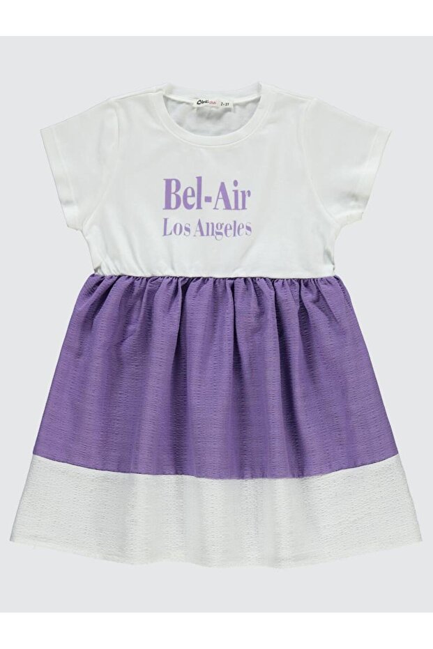 Girl's Dress, Ages 2-5, Purple