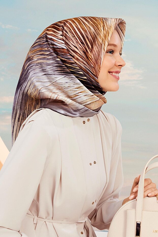 وشاح حريري - 9143D-84 - سورة