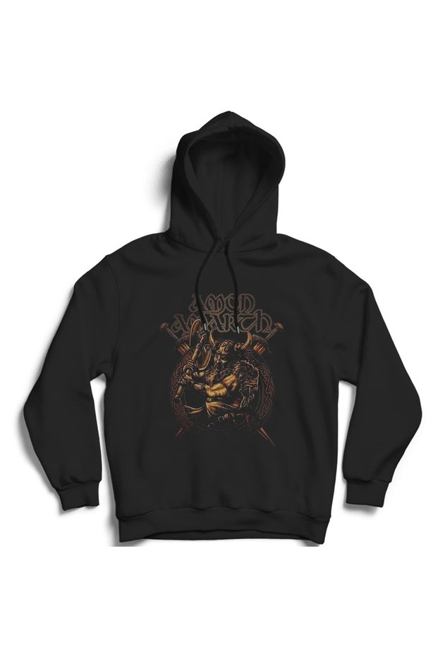Amon Amarth Viking Attack Rock Metal Music Band Hooded Sweatshirt