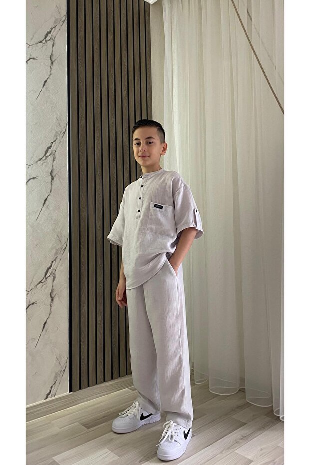 Muslin Boy's Set