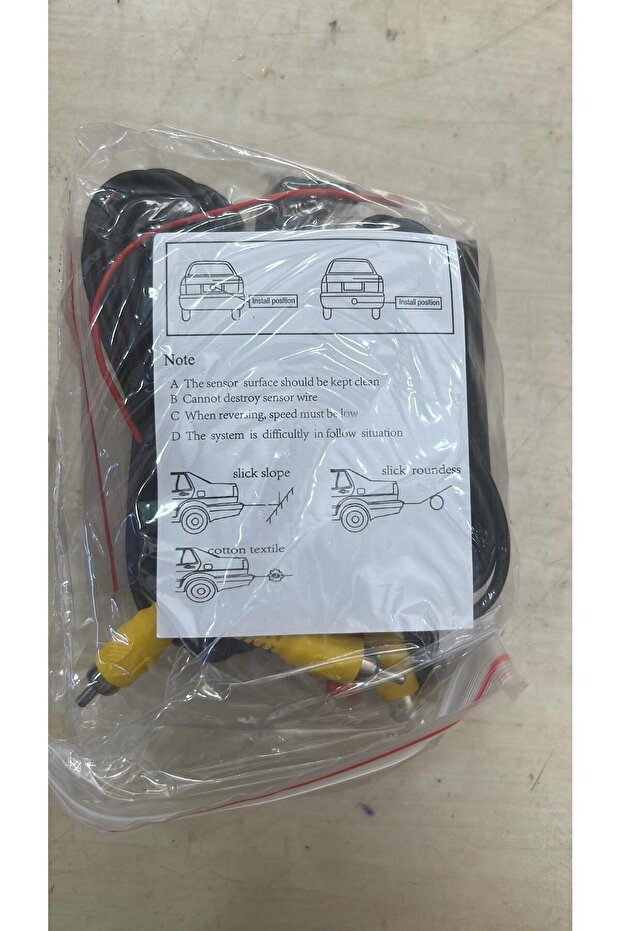 X-2424 Sensörlü Geri Görüş Kamerası - 3