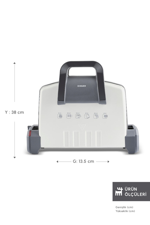 Swiss Izgara ve Tost Makinesi 1800 W 4 Dilim Kapasiteli - 2