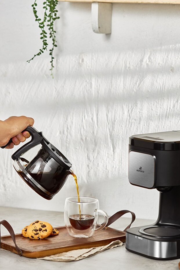 Coffee Brew Inox 2 In 1 Filter Coffee and Tea Brewing Machine with Aroma Features - 4