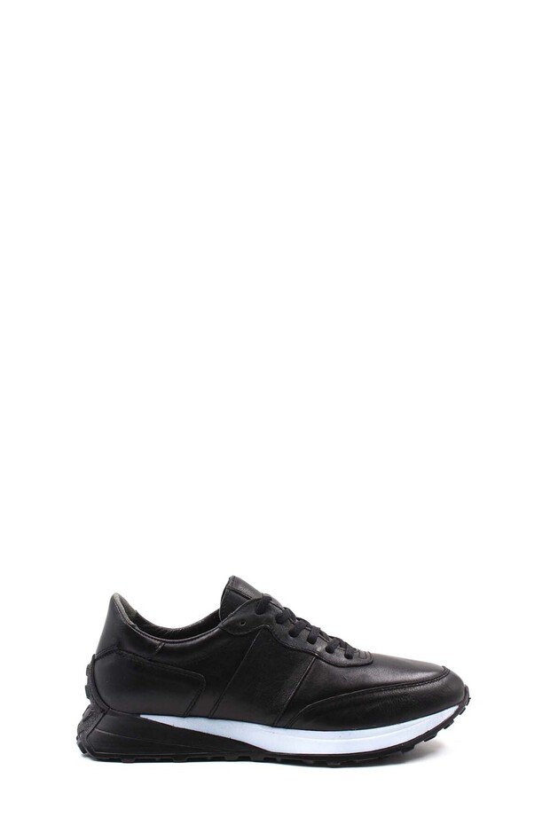 Genuine Leather Black Men's Casual Shoes 161Ma215