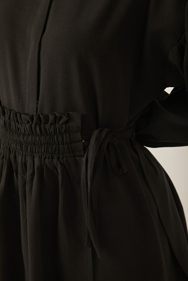 Çağıl Elbise Siyah - 2