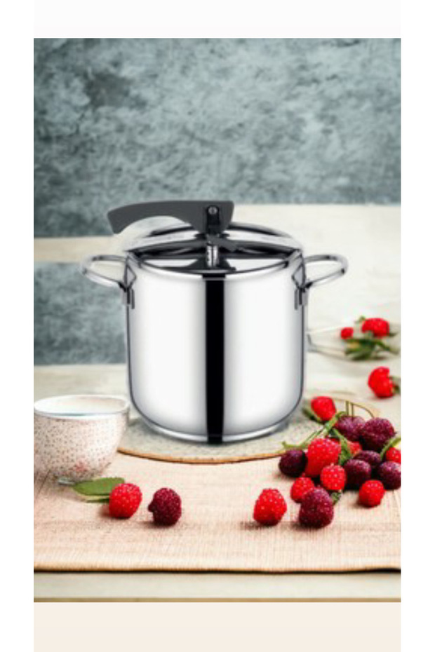 Çelik Düdüklü Tencere 12 Lt. Tel Sap - 1