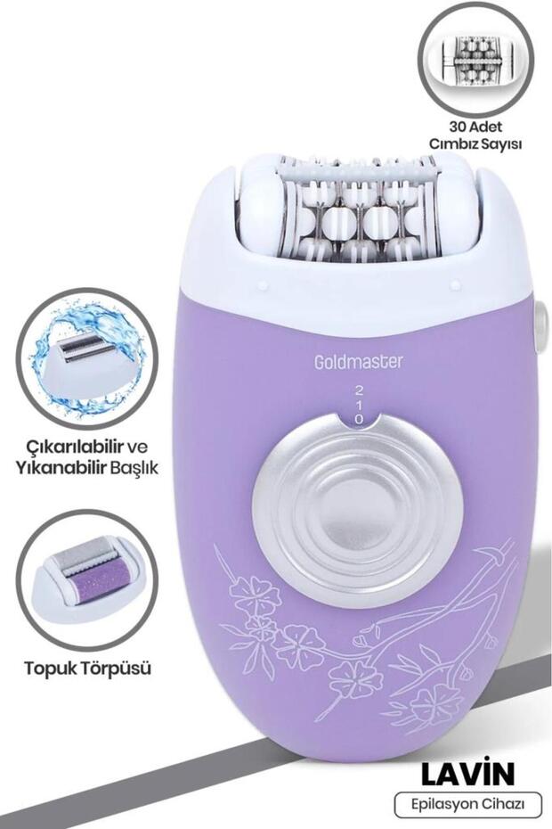 Lavin Şarjlı Epilasyon Cihazı GM-8165 - 1