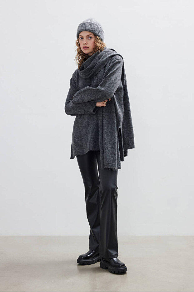 ANTRASİT SOFT ATKI - 4