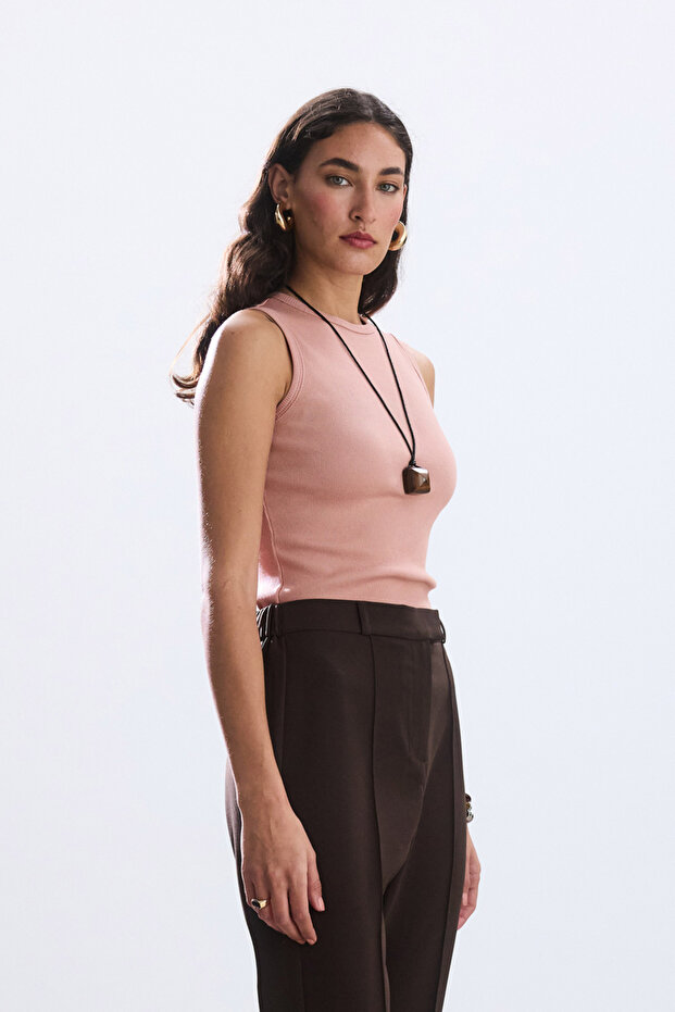 PEMBE FİTİLLİ ÜST - 6