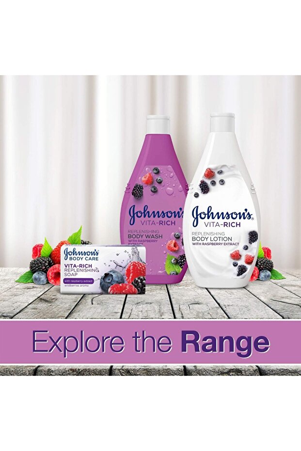 JOHNSON BODY WASH RASPBERRY 400ML - 7