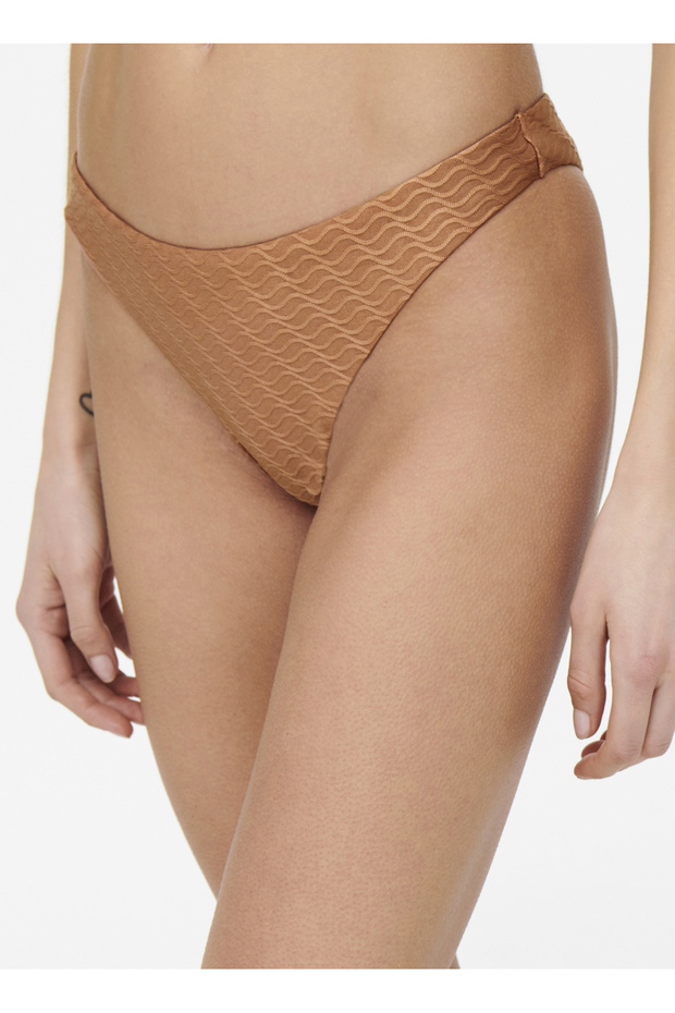 Turuncu Kadın Bikini Alt ONLTAMARA TEXTURED BIKINI BRAZILIAN - 3