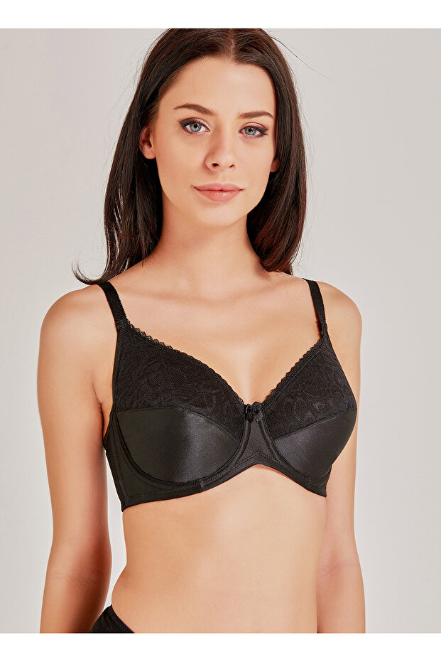 Siyah Küçültücü Sütyen - 1