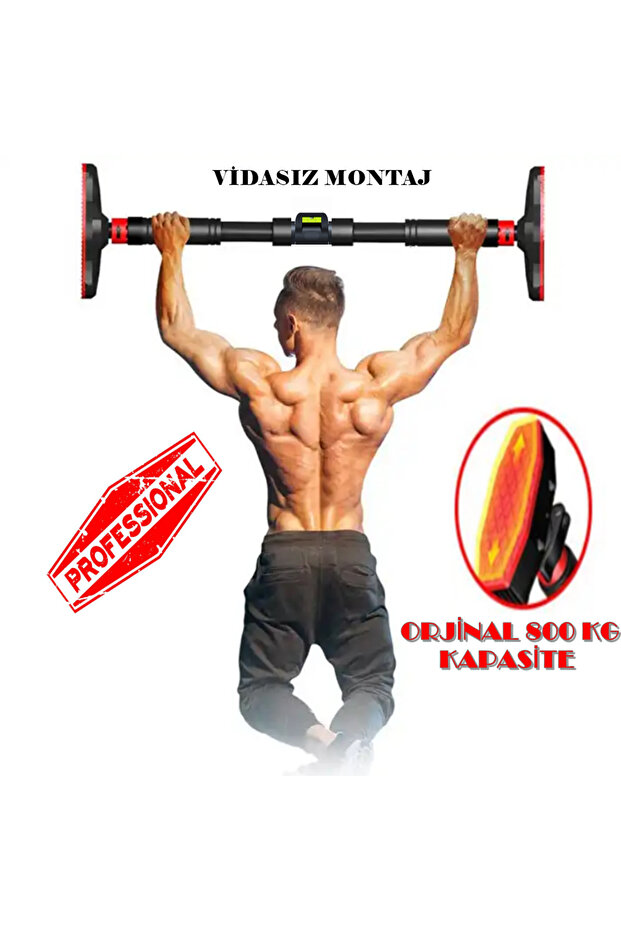 Reidan Yeni Nesil 92-120CM Koridor Kapı Barfiksi Barfix Aleti Çubuğu Çekme Barı Demiri Bar BARFİX