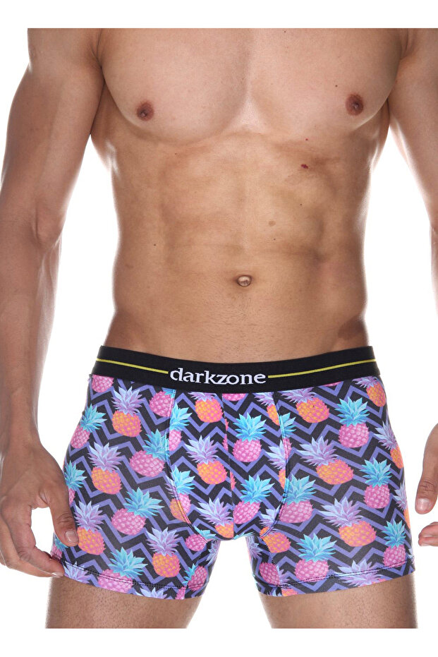 بوكسر رجالي مطبوع رقميًا بنمط الأناناس DZN2064 - 2