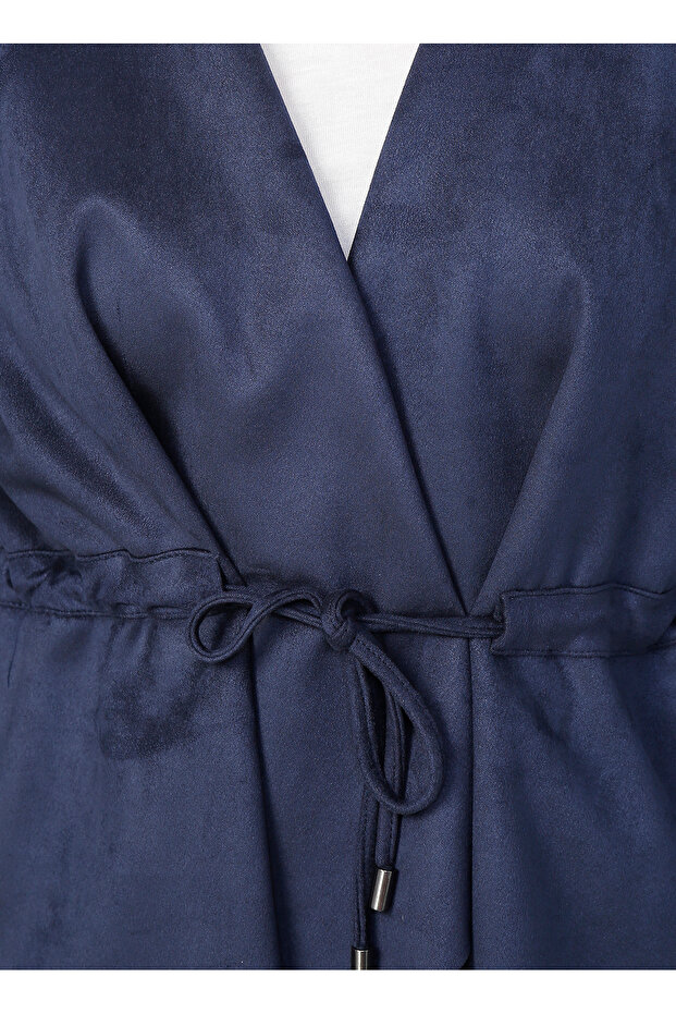 Basic Lacivert Kadın Ceket LUBNAN - 5