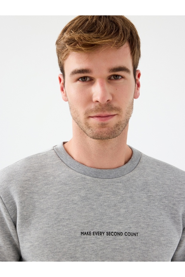 Regular Fit Erkek Sweatshirt - 4