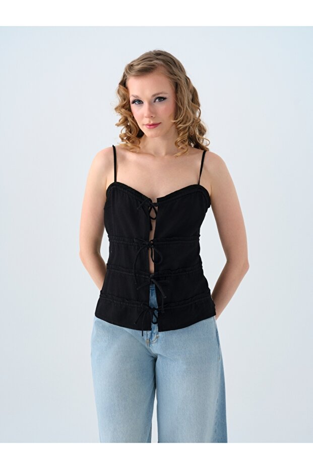 Fitted Kadın Bluz K.kol - 1