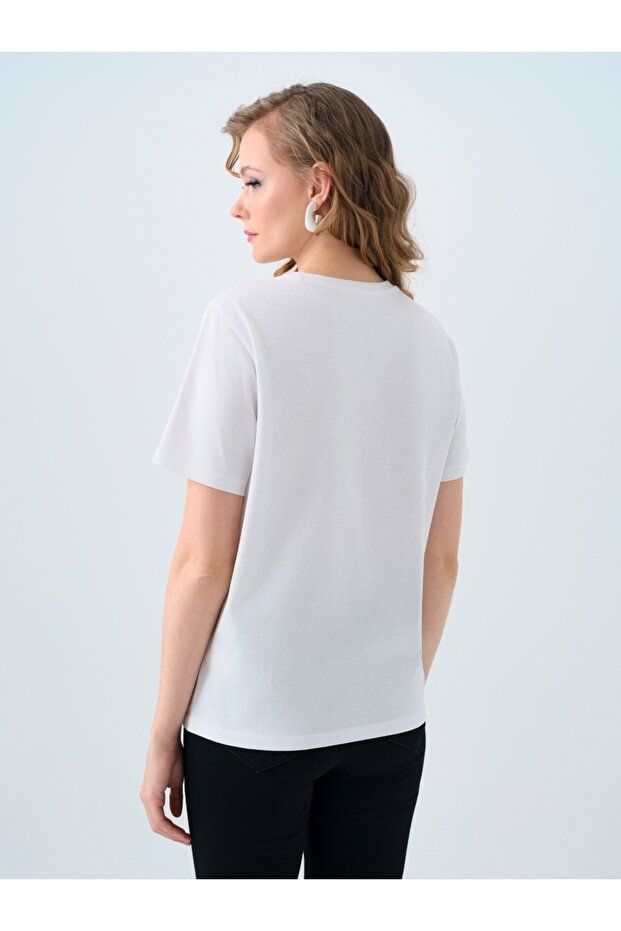 Regular Fit Kadın Tshirt U.kol - 3