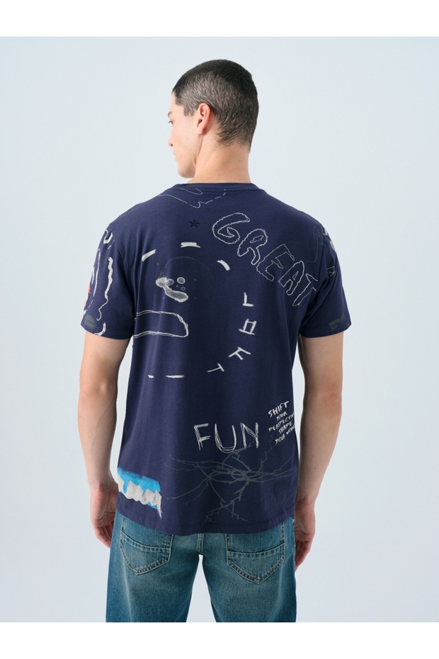 Regular Fit Erkek Tshirt K.kol - 3