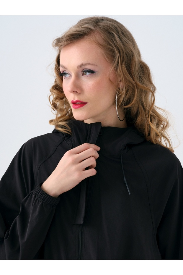 Oversize Kadın Yağmurluk - 4