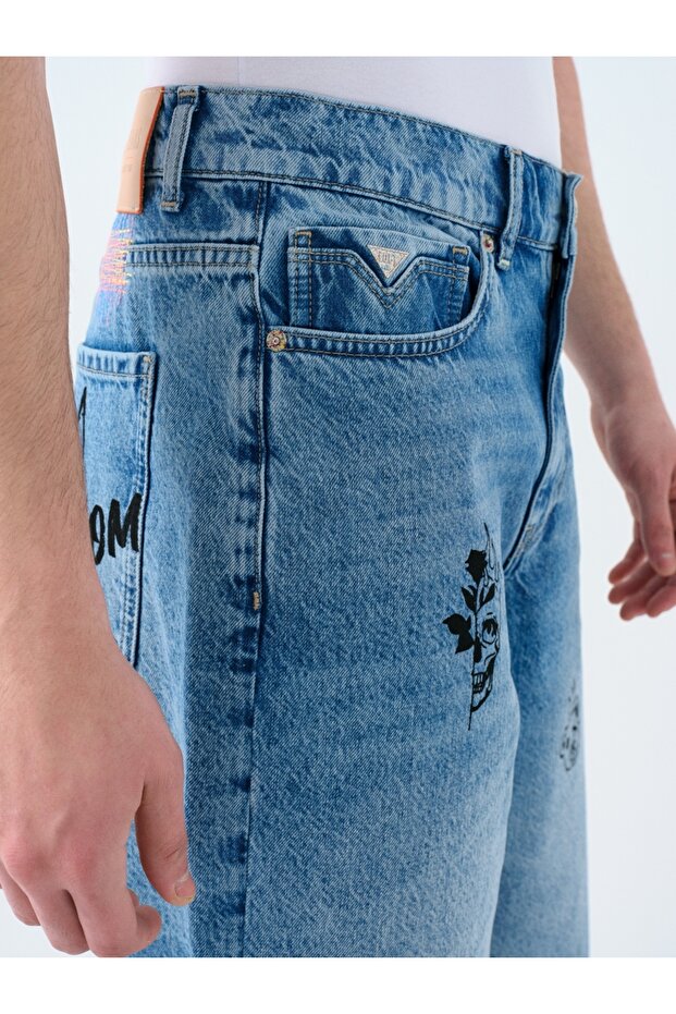 Baggy Fit Erkek Şort - 4