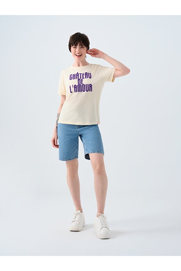 Regular Fit Kadın Tshirt K.kol - 2