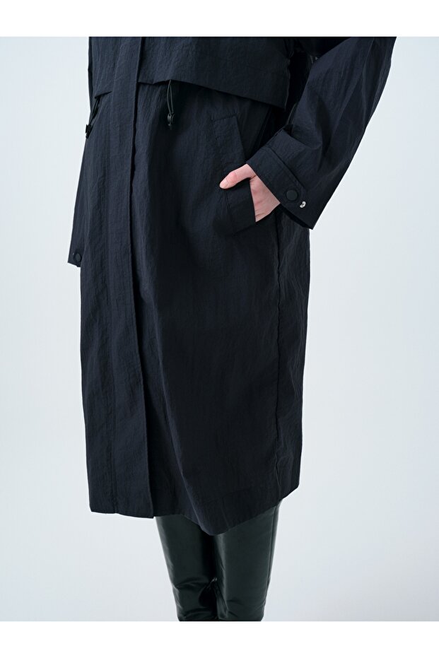 Regular Fit Kadın Trenchcoat - 6