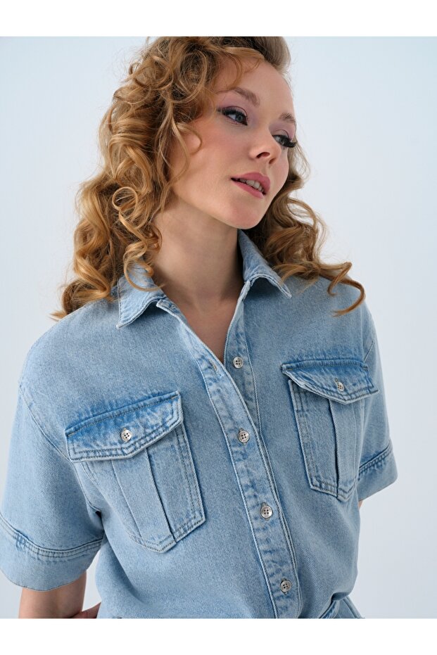 Regular Fit Kadın Elbise - 5