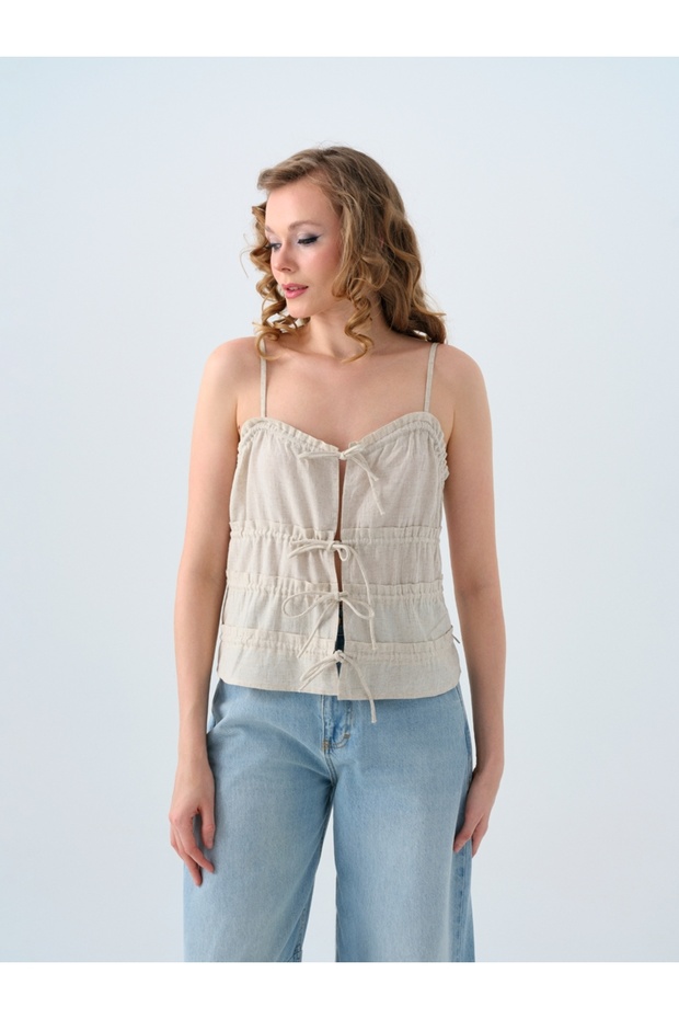 Fitted Kadın Bluz K.kol - 1