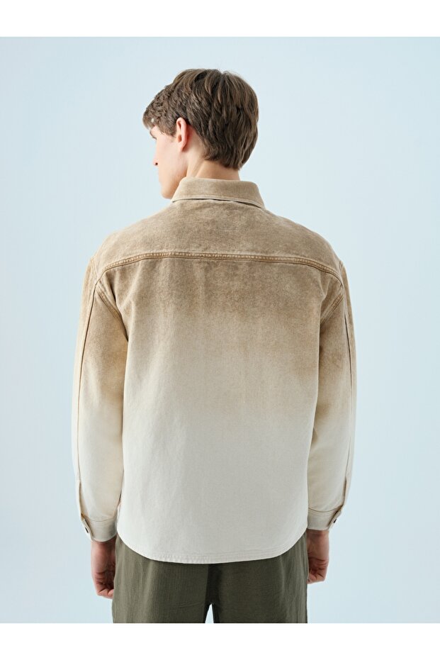 Oversize Erkek Gömlek U.kol - 4