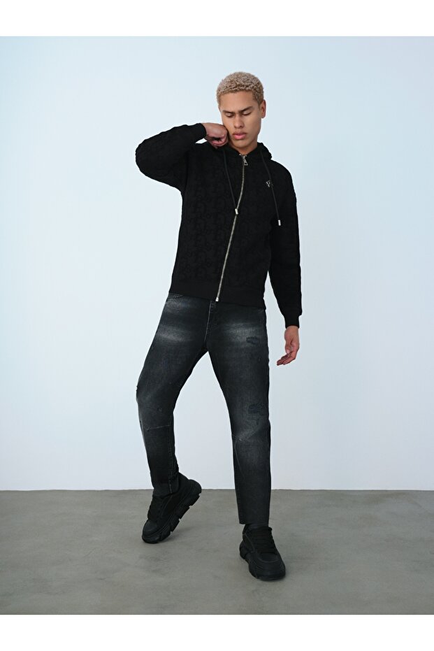 Oversize Erkek Sweatshirt - 8