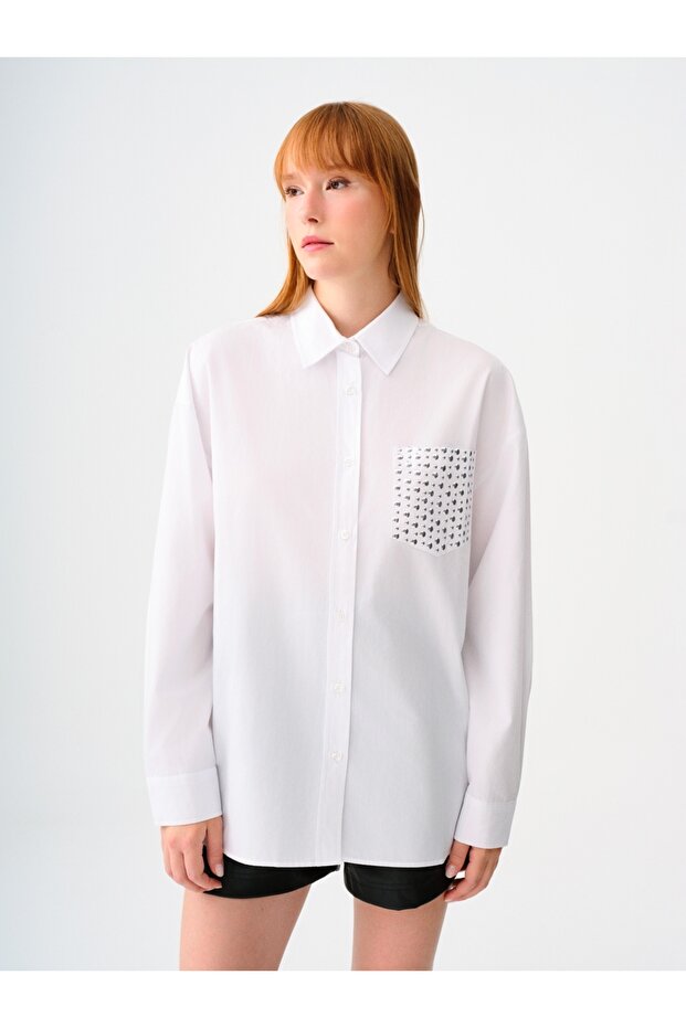 Regular Fit Kadın Gömlek U.kol - 1